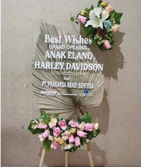 Papan Akrilik Ucapan Grand Opening Gambir
